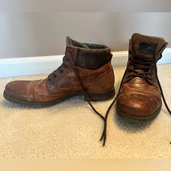 BULLBOXER Sawyer Lace-Up Boot Size 9 - USED GOOD CONDITION - Picture 2 of 15